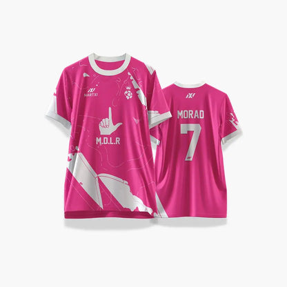 New Morad Hip-Hop Style Jersey MDLR Streetwear Outdoor Sports Soccer Training Uniform Men's Women's O-Neck Short Sleeve T-Shirt