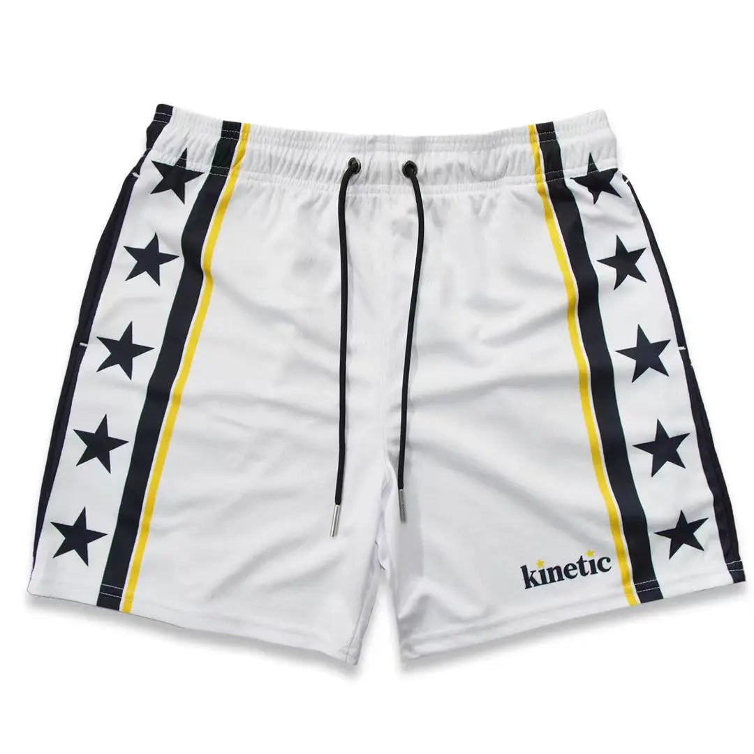 Summer Mens Sports Gym Fitness Running Basketball Short Pants Quick Dry Mesh Trend Jogger Beach Casual Motorcycle Shorts