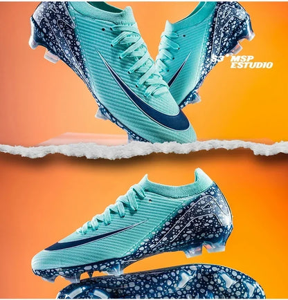 New Men Professional Football Boots Grass Soccer Shoes Outdoor Sport Non-Slip Training Shoes Match Sneakers Ultralight Unisex