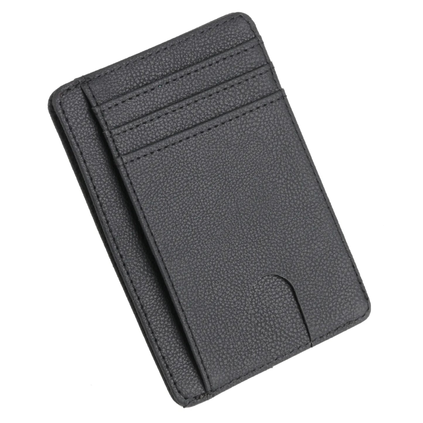 Blocking Wallet Business Card Cover for Case Super Thin Men Leather Credit Card Holder Card Travel Wallet Minimalist Wallet