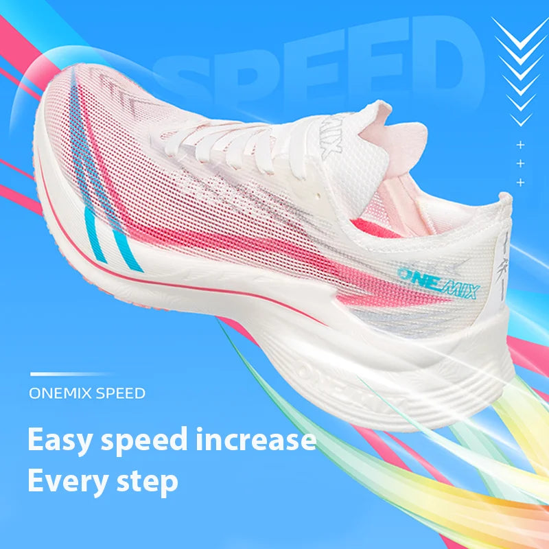 2026 Carbon Plate Marathon Shoes Space Foam Soft Shock Absorbing Protective Light Running Sneakers
