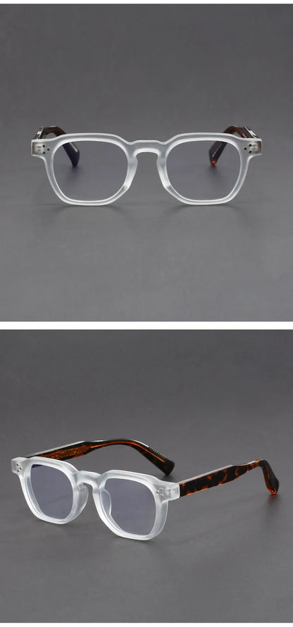 Classic Geometric Simple Retro Design Men's Anti-Blue Light Glasses Women's Reading Glasses Customizable Prescription