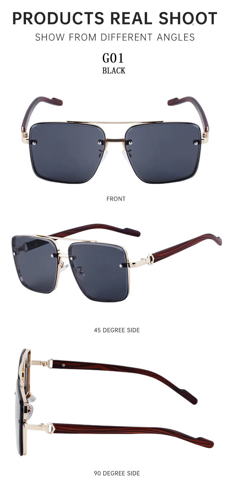2024 Square Sunglasses For Men Vintage Sunglasses Women Trendy Vintage Fashion Glasses Dropshipping Gafas De Sol Hombre Okulary