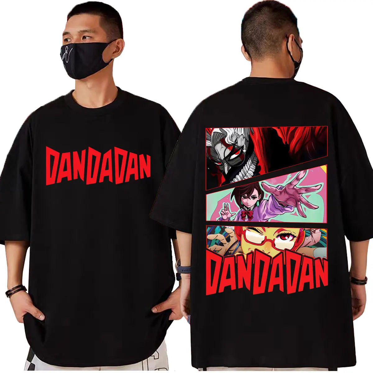 Japan Anime Dandadan Turbo Granny Cat Graphic T Shirt Fashion Cartoon Oversized T-shirt Men Women Vintage Casual Cotton T-shirts