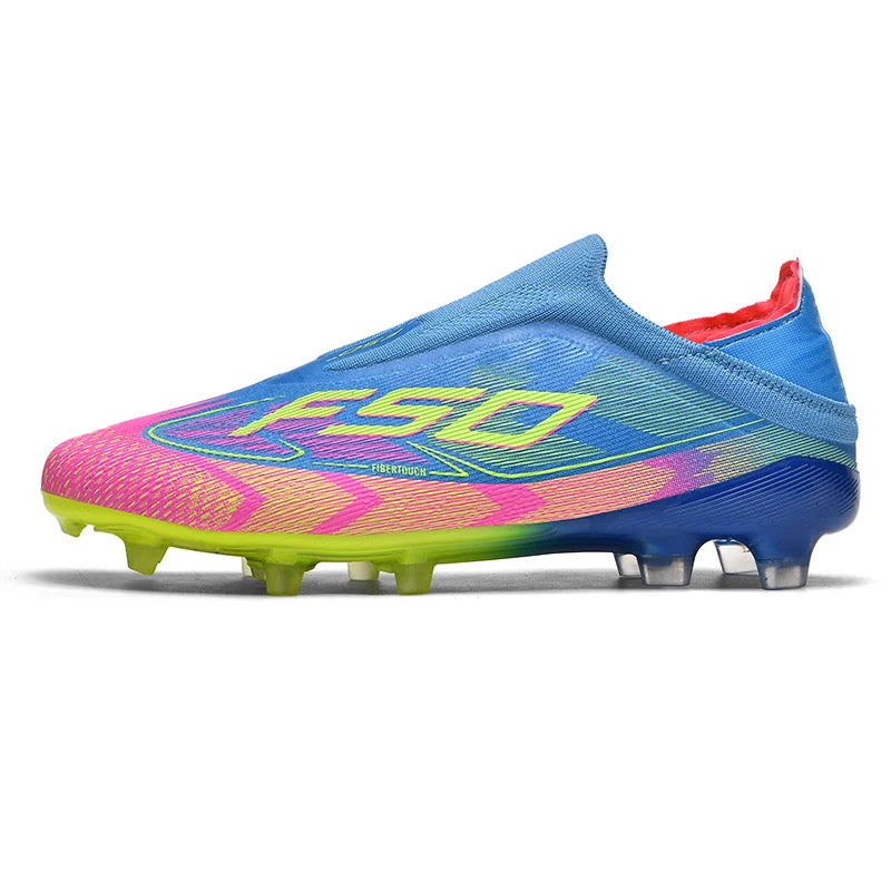 Men Soccer Shoes Society FG/TF Professional Original Women Football Boots Cleats Grass Outdoor Training Unisex Non Slip Sports