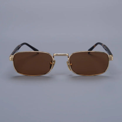 Small Square Top Quality Titanium Acetate Women Sunglasses Luxur Brand Designer Personality Retro Outdoor Men Sun Glasses UV400