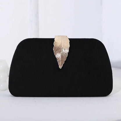 New Velvet Evening Bag Sparkling Diamond Women's Bag Suede High-Quality Texture Party Gathering Evening Bag