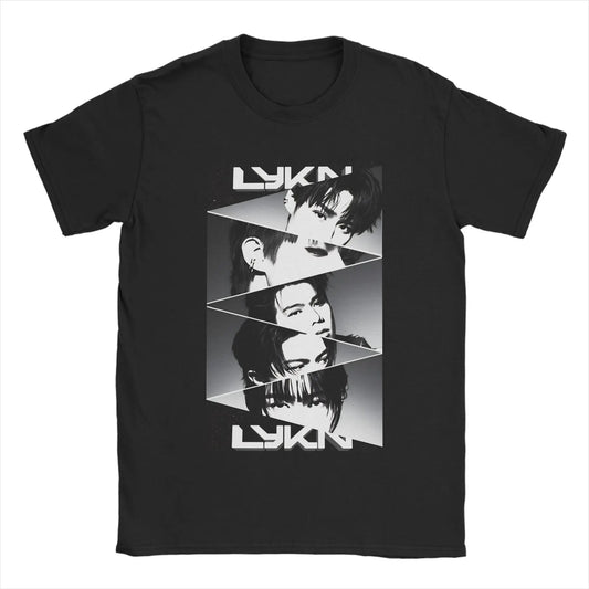 LYKN Who Says T Shirt Summer  100% Cotton T-Shirts For Couple Harajuku Printed Tee Shirt Short Sleeve Y2K Fun Tops