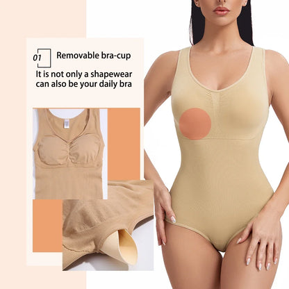 Women Shapewear Bodysuit New Tummy Control Waist Trainer Thong Body Shaper Fajas Colombianas Slimming Underwear