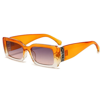 Fashion Small Rectangle Sunglasses for Women Retro Vintage UV400 Men Trending Sun Glasses UV400 Protection Gafas De Sol Mujer