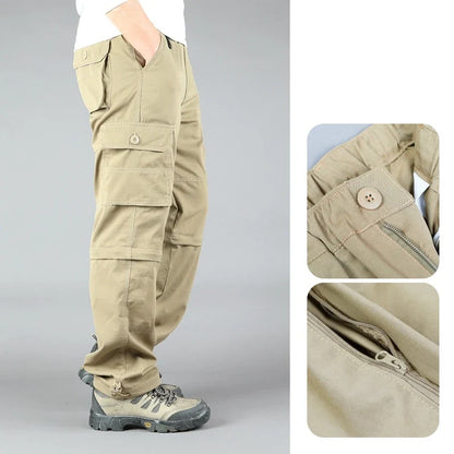 Mens Cargo Hiking Pants Quick Dry,Comfortable,Perfect for Outdoor Working and Camping,Spring Autumn Versatile Outdoor Long Pants