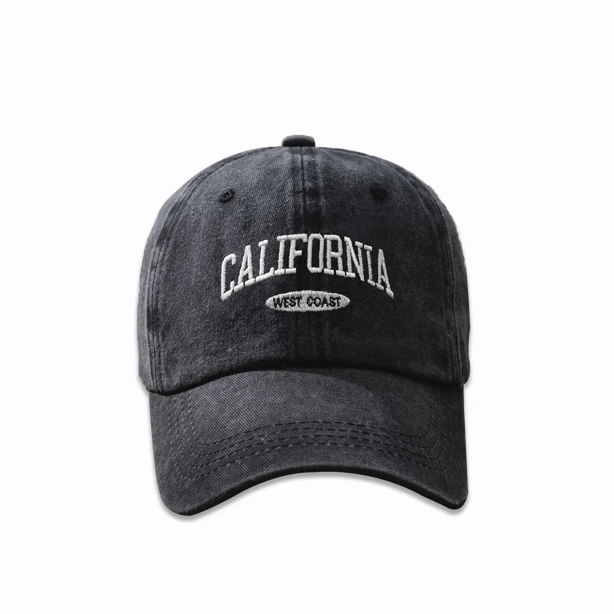 Cotton Retro Vintage Baseball Cap Men Women Denim Embroidered Letters Hat Cotton Soft Top Caps Casual Retro Unisex Hats
