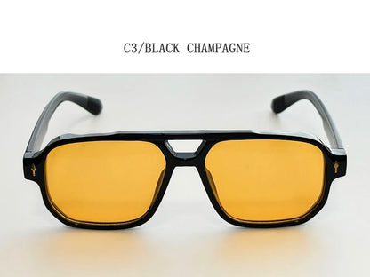 Square Sunglass Men Vintage Fashion Glasses Retro Sunglasses Women Trendy Gafas De Sol Hombre Lunette Soleil Femme Dropshipping