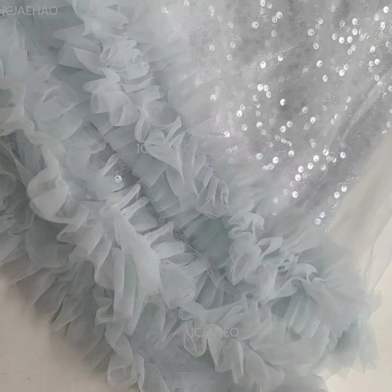 2026 New Summer Dress Girls Sequin Tulle Princess Party Gown Children Pageant Formal Attire Celebration Outfit Elegant Clothes