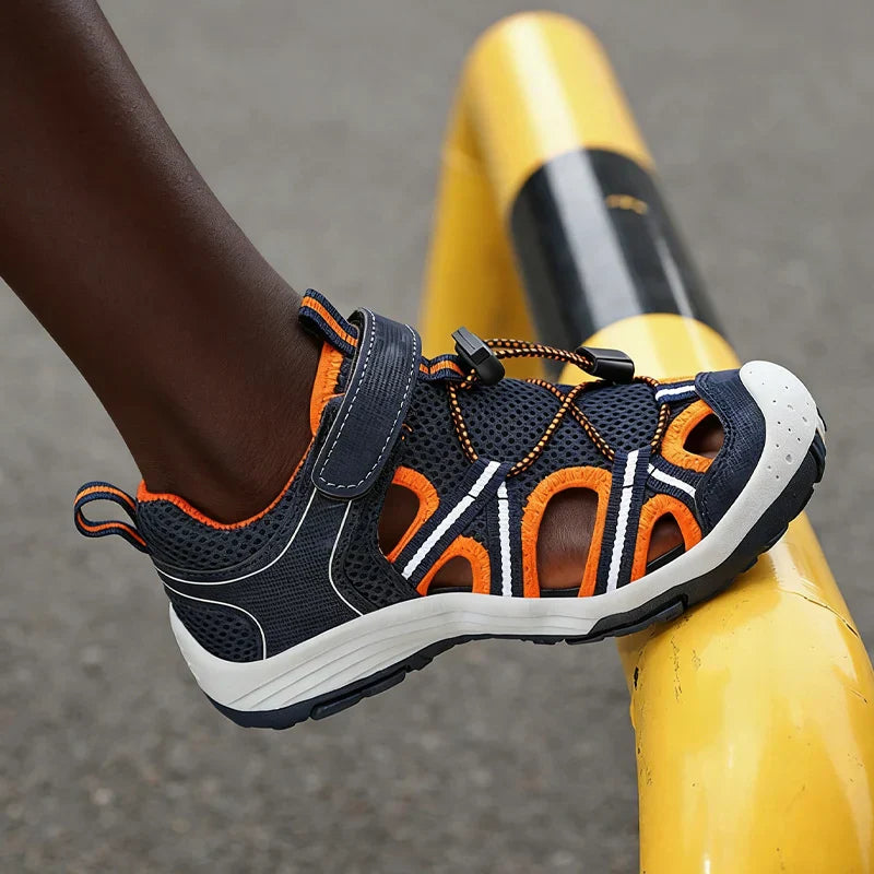 Summer Boys Sandals Outdoor Beach Children Shoes Sneaker Fashion Breathable Non-slip Kids Casual Sports Sandals Shoes for Boy