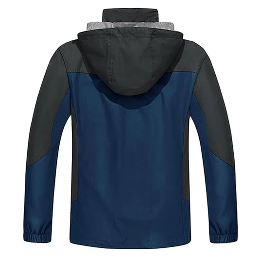 Men Autumn Jacket Camping Hiking Trekking Windbreaker Waterproof With Hood Spring Outdoor Sports Travel Climbing Coats