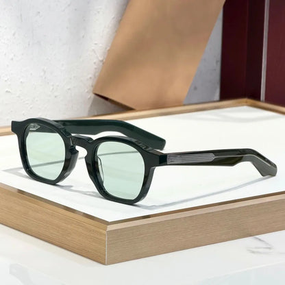 Modern Square Classical Sunglasses Men Women Handmade Fashion High Street Premium Quality UV400 Glasses with Case