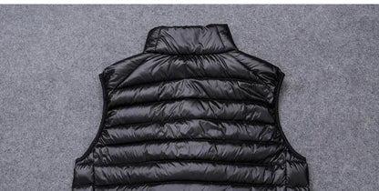 Coat Ultralight Sleeveless Puffer Vest Jacket Ultra Thin Warm Lightweight Down Jacket Waistcoat Winter Men Duck Down Vest Coats