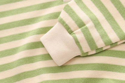 New Autumn Baby Clothes Set Children Boys Striped T-Shirt Pants 2Pcs/Sets Infant Girls Clothing Toddler Costume Kids Tracksuits