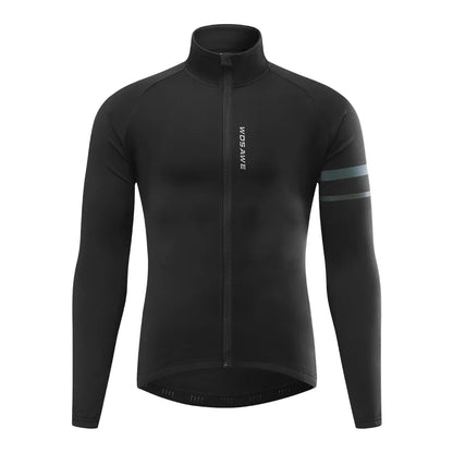 Winter Men's Cycling Jacket Waterproof Windproof Thermal Fleece Bike Jersey MTB Road Cycling Snowboarding Ski Jacket Coat