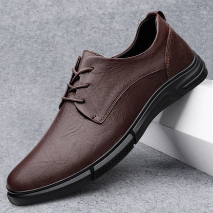 Casual Fashion Sports Shoes Social Elegance Trendy Footwear Spring Autumn Flat Formal Leather Shoes Men Business Oxfords Shoes
