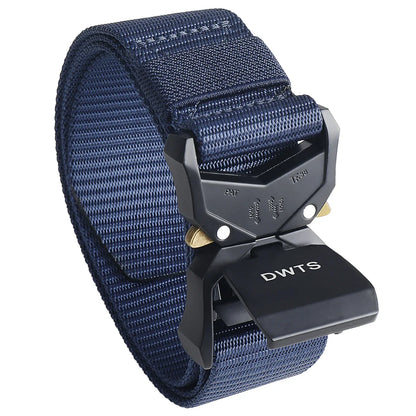 Men's Brand Military Tactical Belt Specially Designed For The Military's Metal Buckle Adjustable Belt Free Shipping
