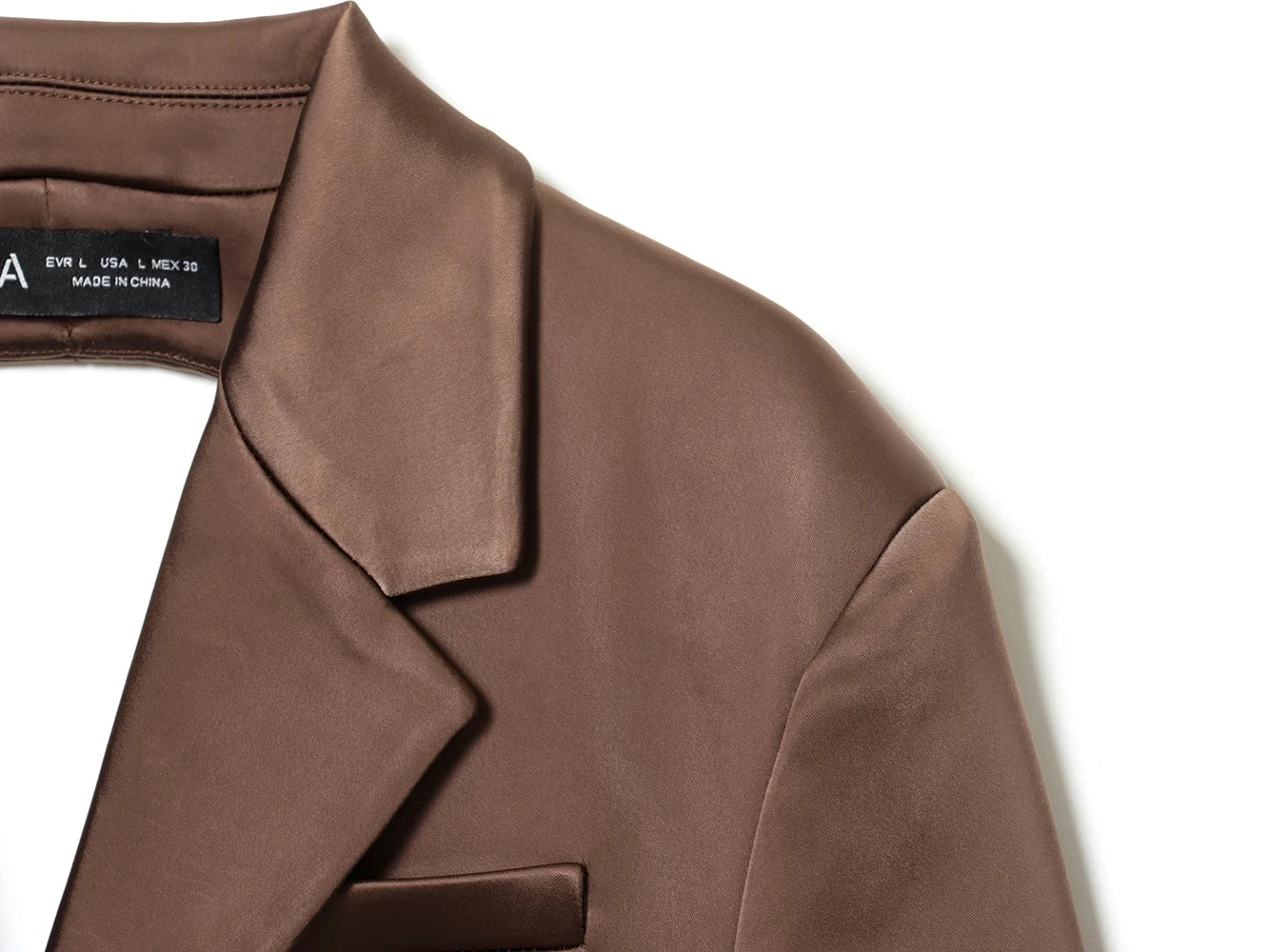 backless Satin Texture Blazers Women Fashion Autumn Winter Back hollow design Long Sleeve Single Buckle Suits Jacket coats
