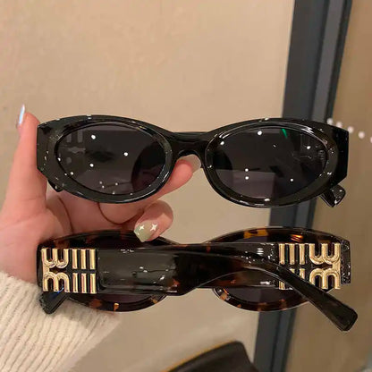 2025 New Fashion Small Frame Cat Eye Sunglasses Women Men Brand Design Luxury Sun Glasses Ladies Eyewears Oculos De Sol UV400