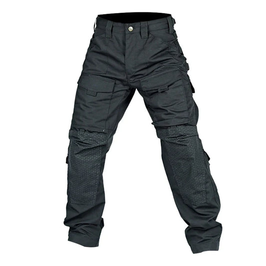 Men Military Tactics Pants Quick Dry Tactical Cargo Pants Wear-Resistant Multi-Pocket Men's Trousers Loose Combat Work Pant Male