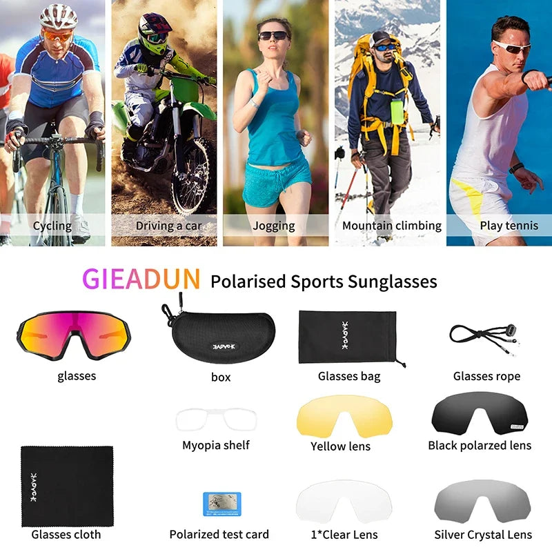 Men Brand Fishing Mountainee Cycling Sunglasses Women Road Bike Goggles Bicycle Glasses Cycling Eyewear Oculos Ciclismo