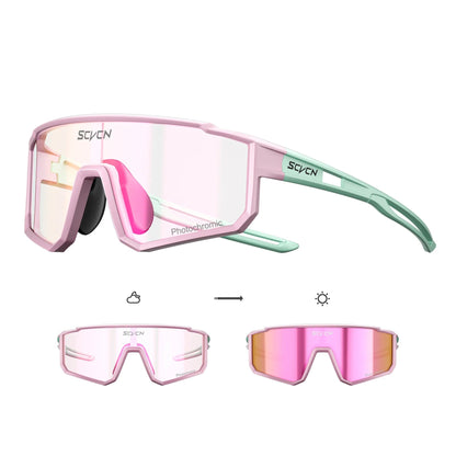 Girls Photochromic Cycling Glasses Hiking Eyewear Sunglasses Kids Sports UV400 Boys Baseball Outdoor Running Sunglasses