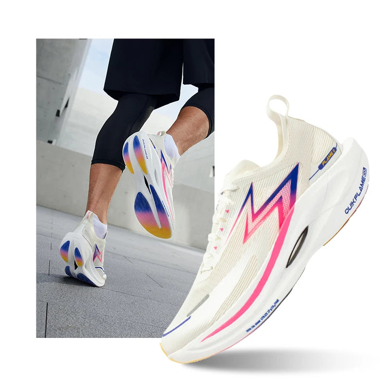 NEW Flame 2.5 Men Running Shoes Marathon Sports Carbon Plate Racing Breathable Cushioning Male Sneakers 672332207