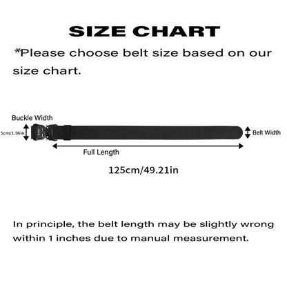 Men's Brand Military Tactical Belt Specially Designed For The Military's Metal Buckle Adjustable Belt Free Shipping
