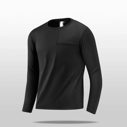 2026 Warm Fitness Jacket High-Quality Outdoor Sports Top with Stand-Up Collar for Autumn/Winter Running Long-sleeved Tshirt