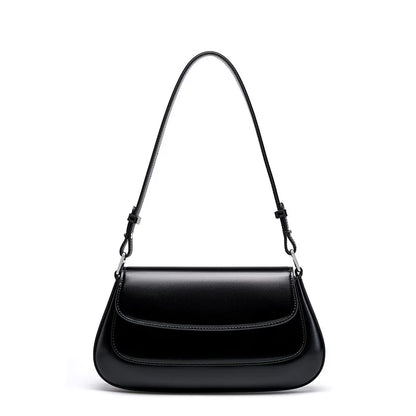 underarm cowhide Genuine leather handbags women vintage shoulder bag female luxury bags womens high quality 2026