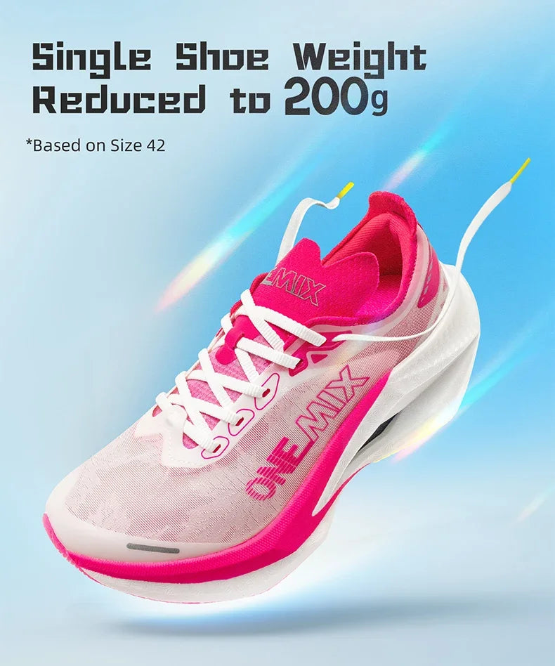 Professional Marathon Racing Running Training Shoes Men Full-length Shock Absorption Sports Carbon Plate Walking Sneakers