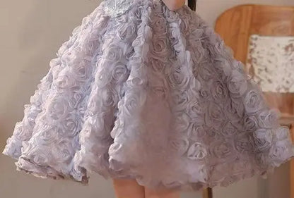 Elegant Girls Princess Dresses Birthday Party Pageant Gown Kids Costume Wedding Dress Formal Outfit Children Summer Clothes