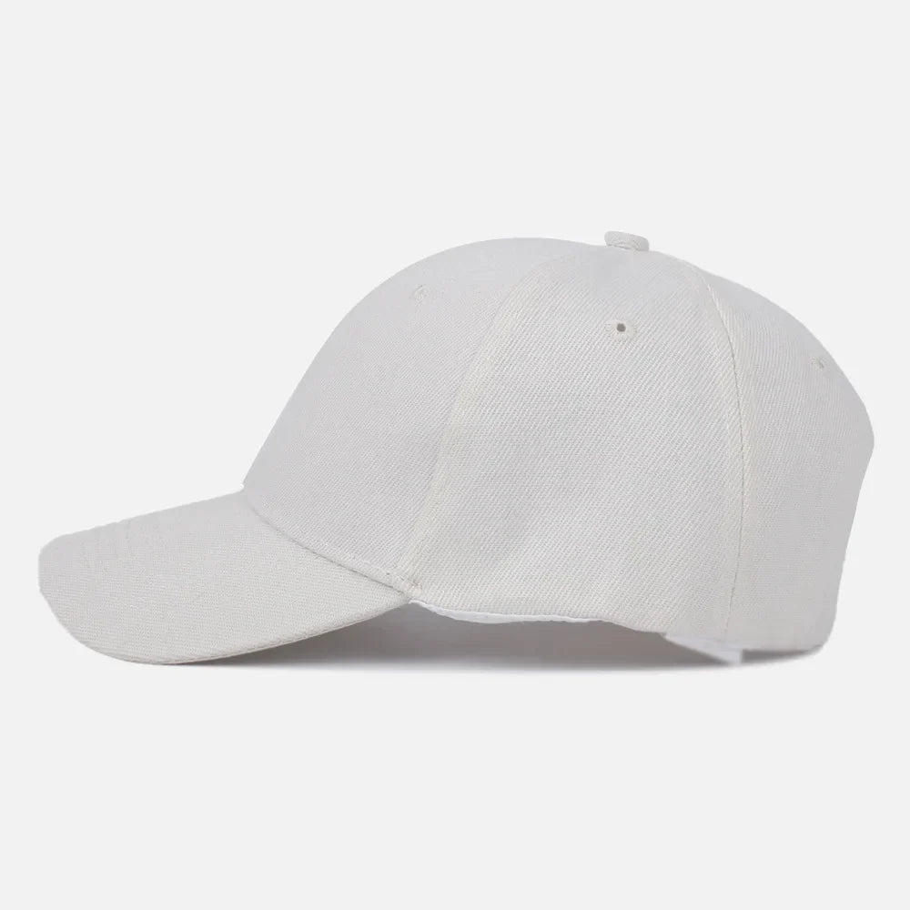 Men Women Multiple Colour Baseball Cap Peaked Cap Solid Color Adjustable Unisex Spring Summer Dad Hat Shade Sport Baseball Hats