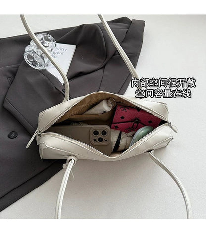 Vintage Long Shoulder Bag Women Shoulder Bag Luxury Cowhide Ladies Handbag Female Commuter Shopping Underarm Bag
