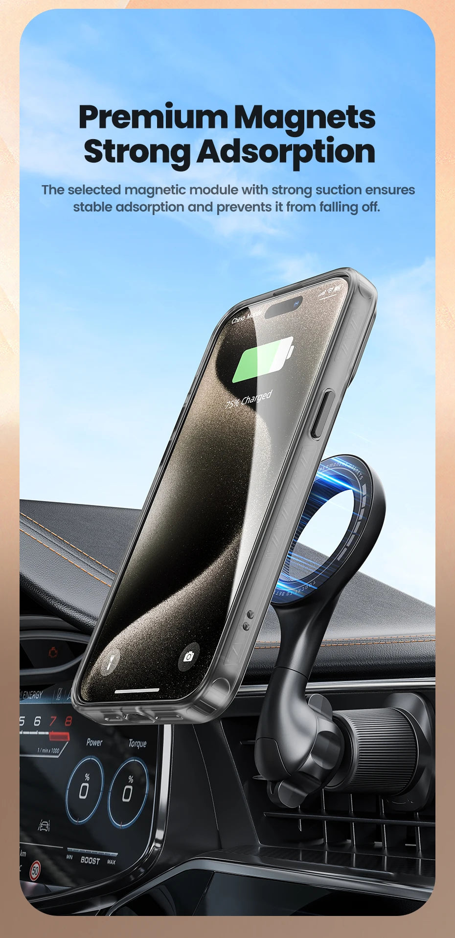 جراب Toocki Matte Magnetic للشحن اللاسلكي MagSafe لهواتف iPhone 15 14 13 12 Plus Pro Max مقاوم للصدمات مع واقي عدسات