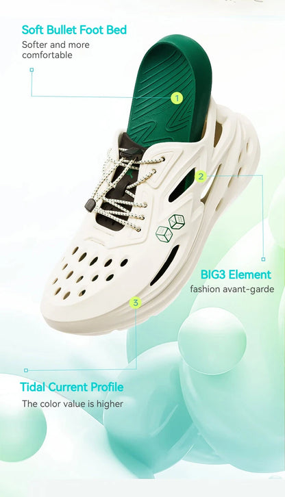 BIG3 Men'S Women's Sports Slippers Summer Outdoor Non-Slip Detachable Beach Casual Sandals And Slippers 672426717