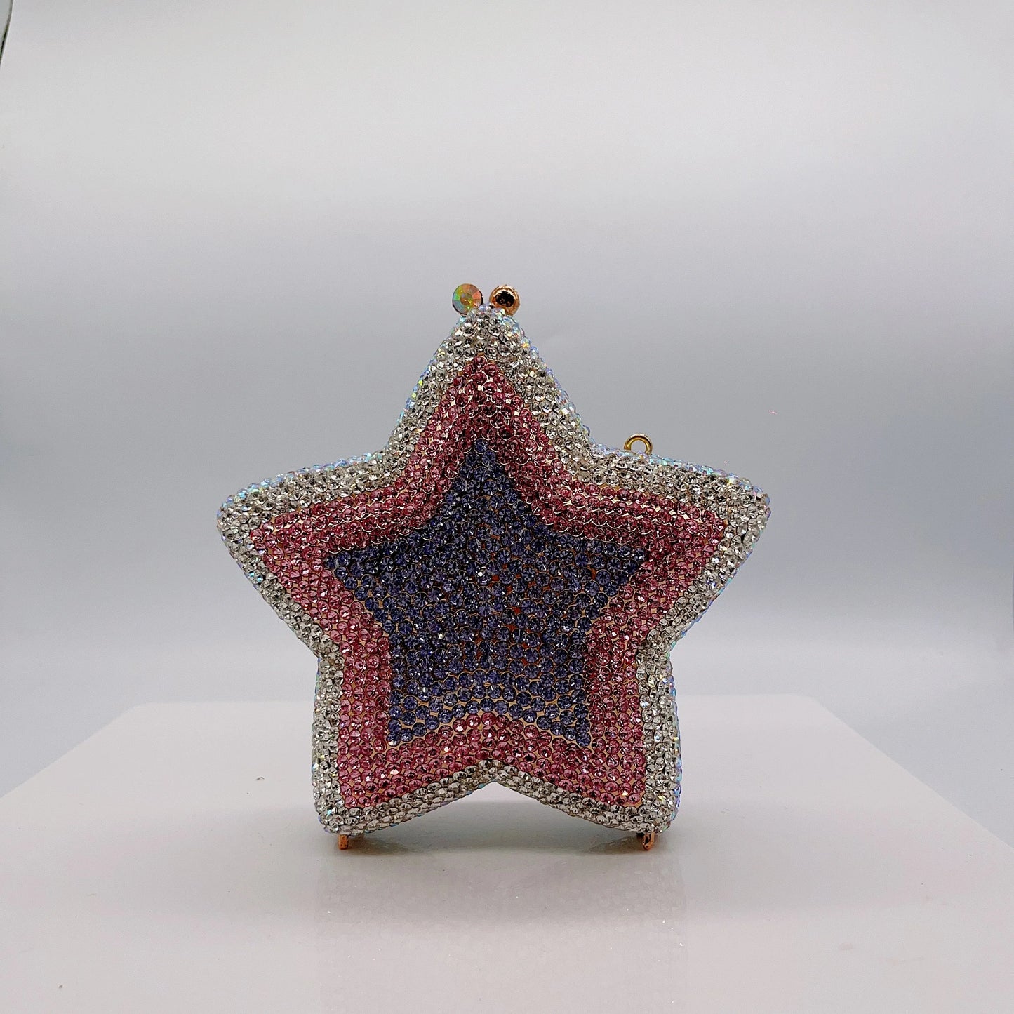 New Star Diamond Dinner Bag Foreign Trade Banquet Diamond Hand Bag Women's Bag Starr Lane Stone Crach