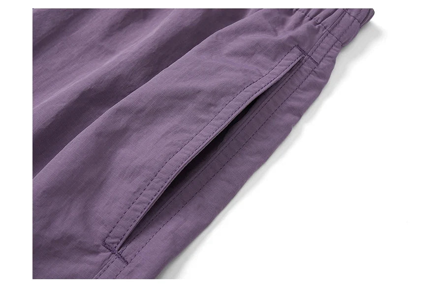2026 Summer New  Oversize【Short Length】 Outdoor Board Shorts Men Casual Drawstring Elastic Shorts