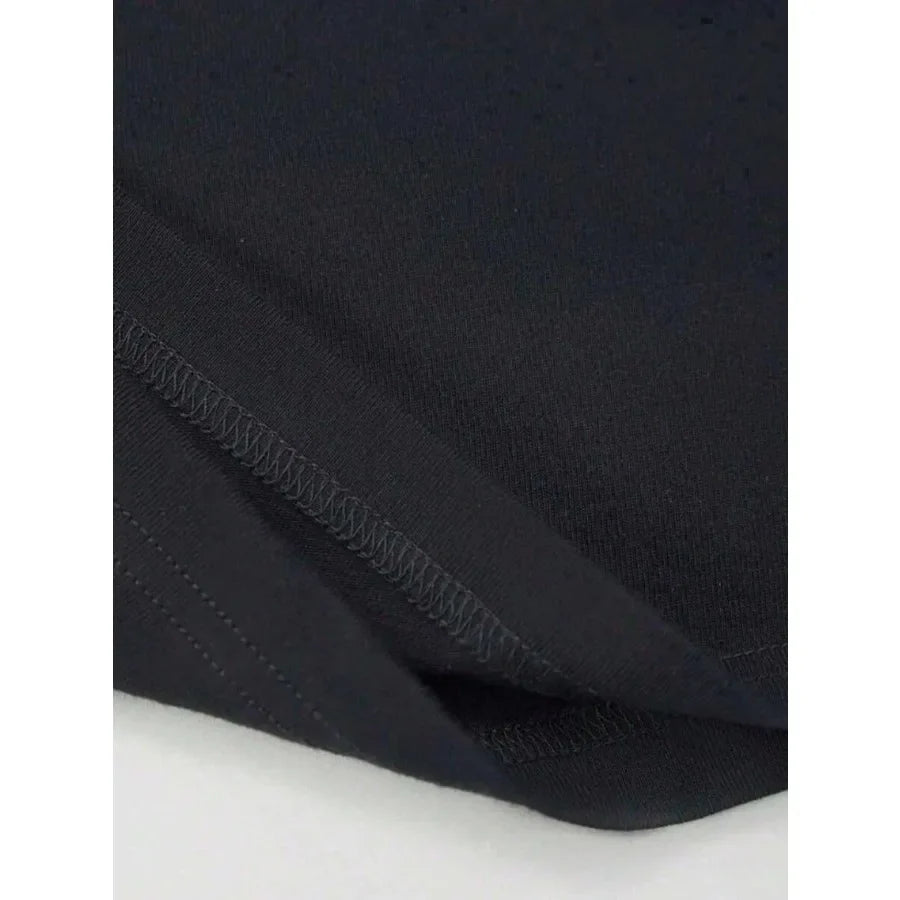 AllSaints Tokyo Underground London T-Shirt Minimalist Black Tee With Japanese & English Text