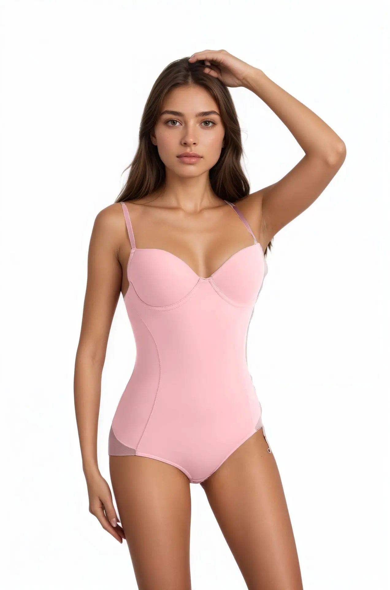 Women Shapewear Bodysuit Steel Boned Corset Tummy Control Slimming Body Shaper