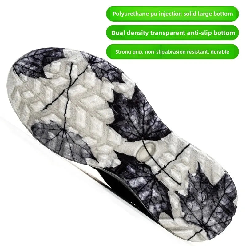 Fashion Insulation 6KV Plastic Toe Cap Labor Protection Shoes Anti Nail Indestructible Work Safety Boots Sneakers Male Footwear