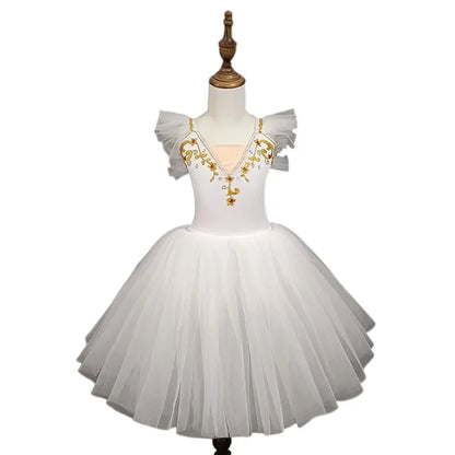 Girl Ballet Dress Tutu Outfit Vestidos Princess Dance Costumes Kids Clothes Summer Girls Dresses Ballet Leotards Children's Day