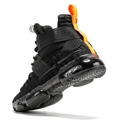 Kids Basketball Shoes High-top Sports Shoes Sneakers Durable Lace-up Non-Slip Running Shoes Secure for Little Kids Big Kids and