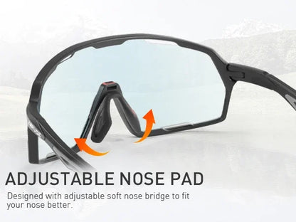 Photochromic Sunglasses Man MTB Climbing Glasses Outdoor Sports Bike Cycling Glasses Women Driving Bicycle Goggles UV400
