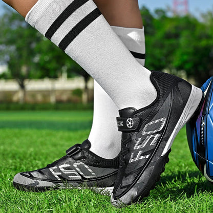 Kids Soccer Shoes Cleats Professional School Football Boots Grass Training Sport Footwear Boys Outdoor Futsal Soocer Boots 30-38